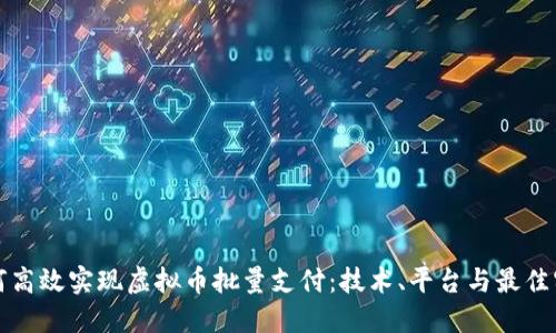 如何高效实现虚拟币批量支付:技术、平台与最佳实践