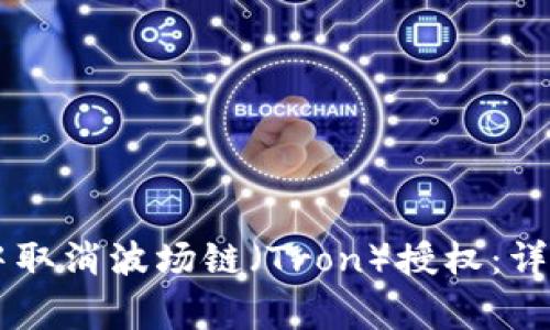 如何在TPWallet中取消波场链（Tron）授权：详细步骤及注意事项