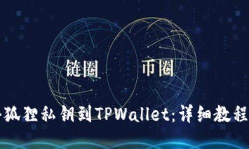 轻松导入小狐狸私钥到TPWallet：详细教程与技巧分享